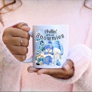 Chilling with the Snowmies Coffee Mug